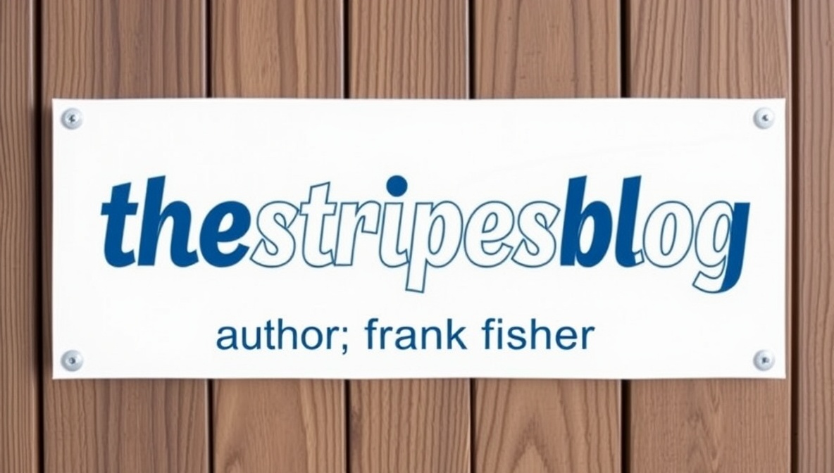 thestripesblog author frank fisher – Insights, Articles, and Latest Updates