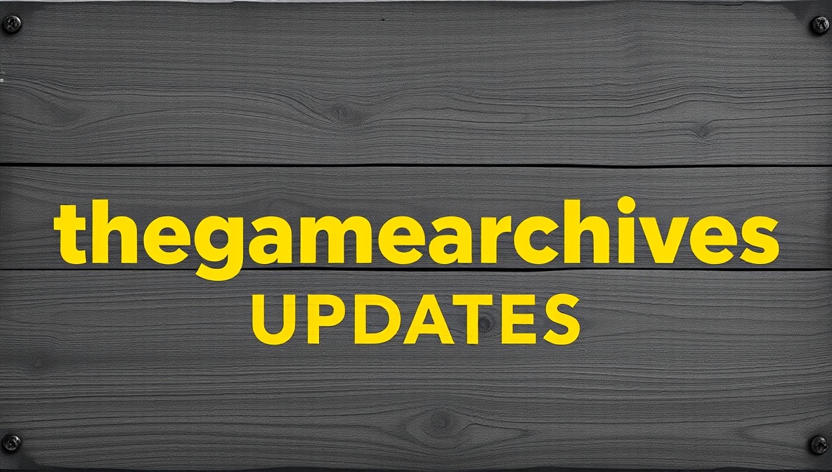 thegamearchives updates: Breaking Secrets Revealed Now
